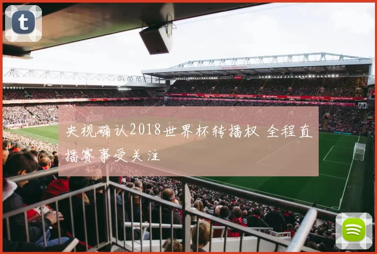 央视确认2018世界杯转播权 全程直播赛事受关注