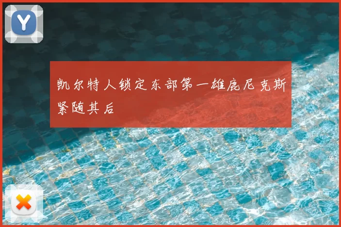 凯尔特人锁定东部第一雄鹿尼克斯紧随其后