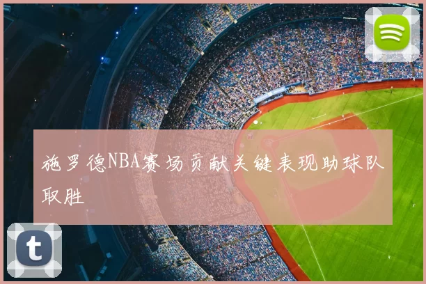 施罗德NBA赛场贡献关键表现助球队取胜